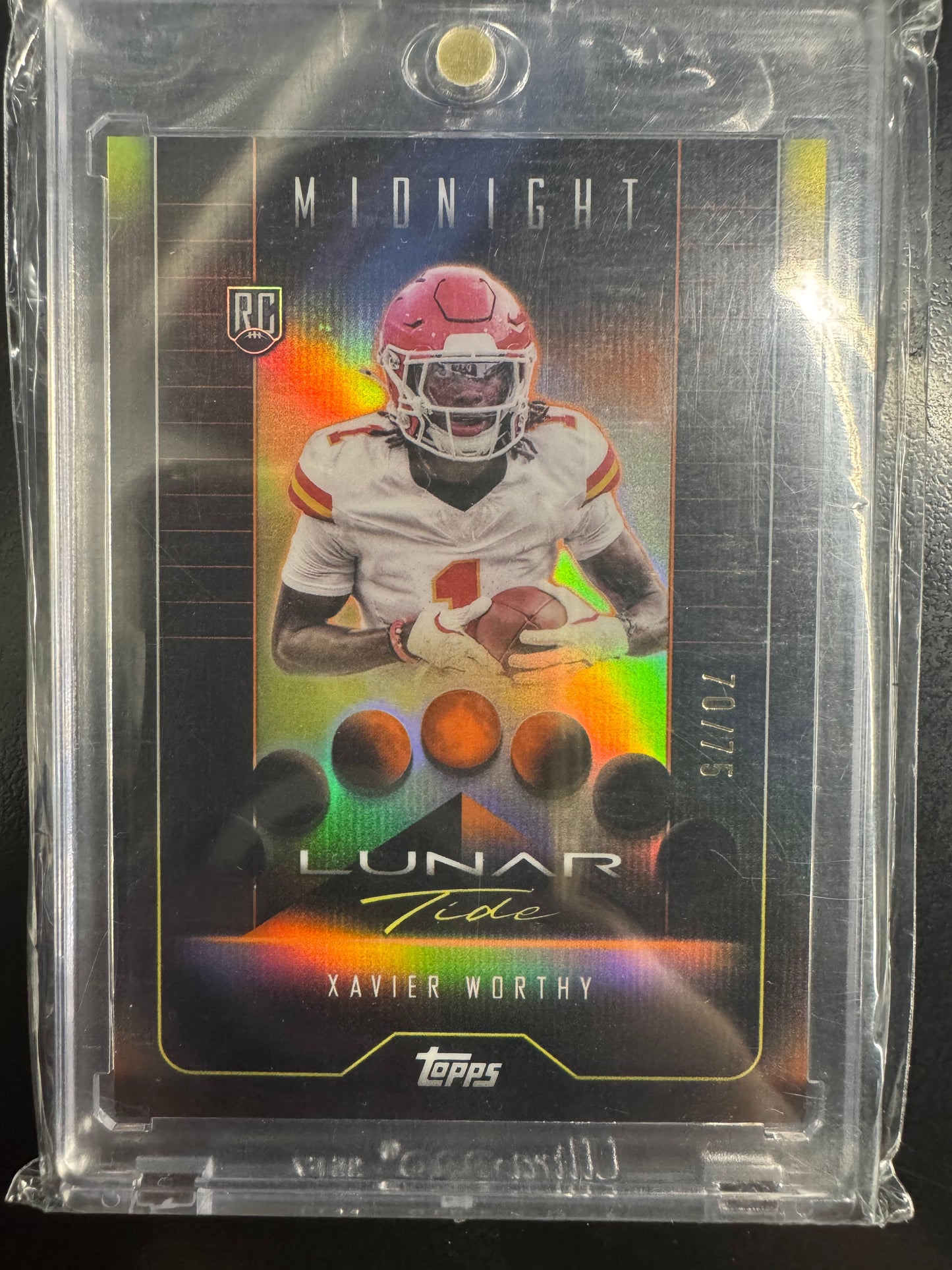 2024 Topps Midnight Xavier Worthy /75
