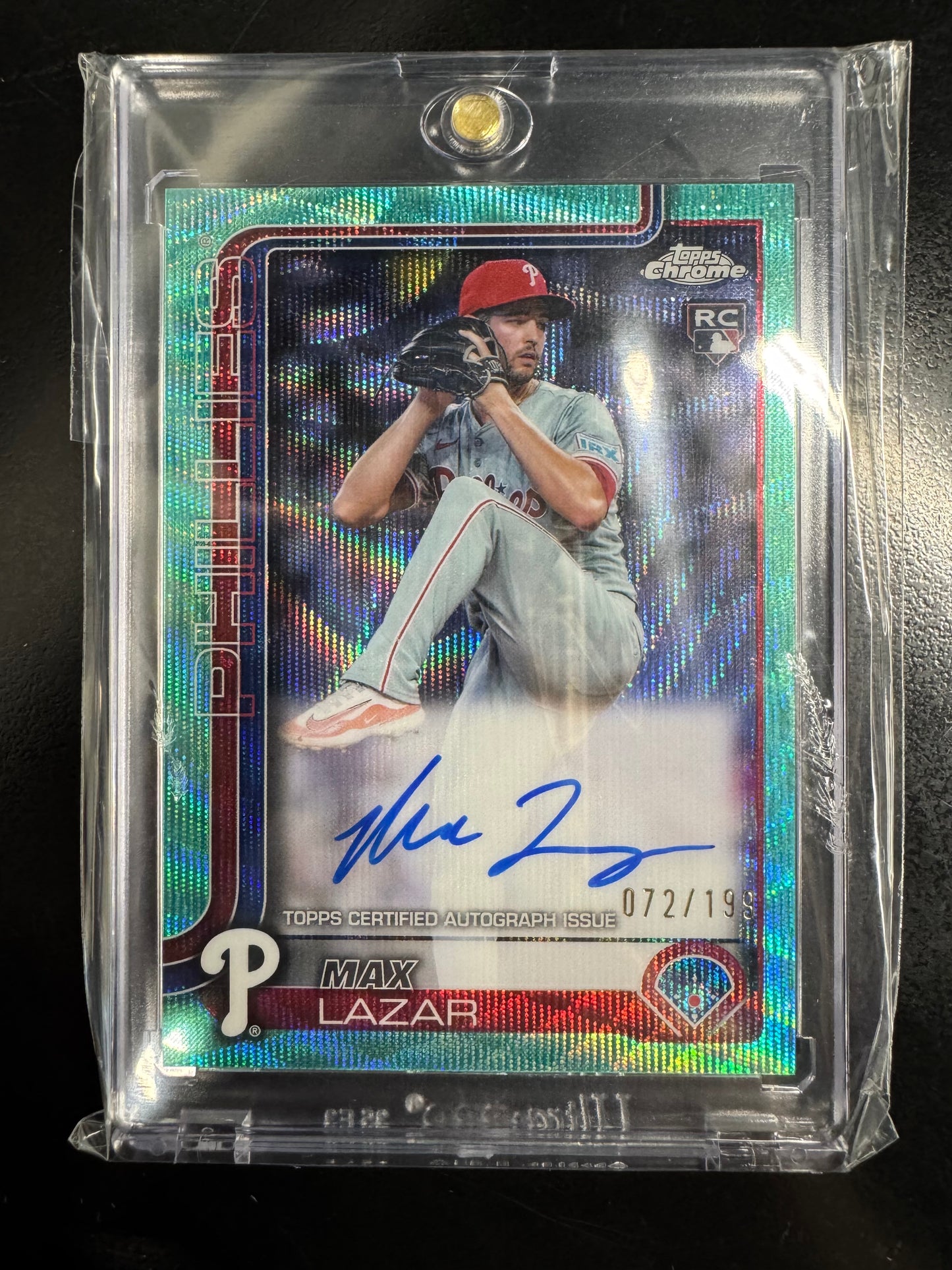 2025 Topps Chrome Max Lazar Auto /199 #RA-ML