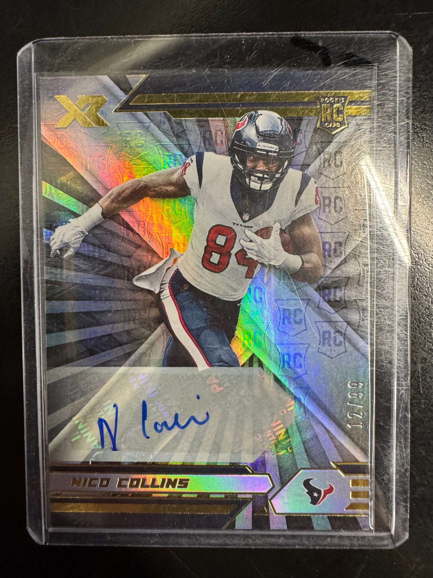 2021 XR Nico Collins Auto #164