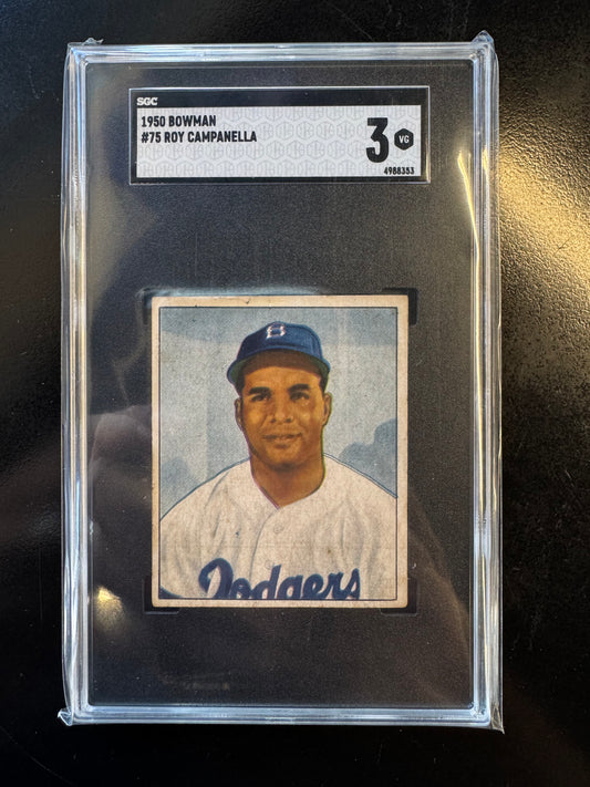 1950 Bowman Roy Campanella #75