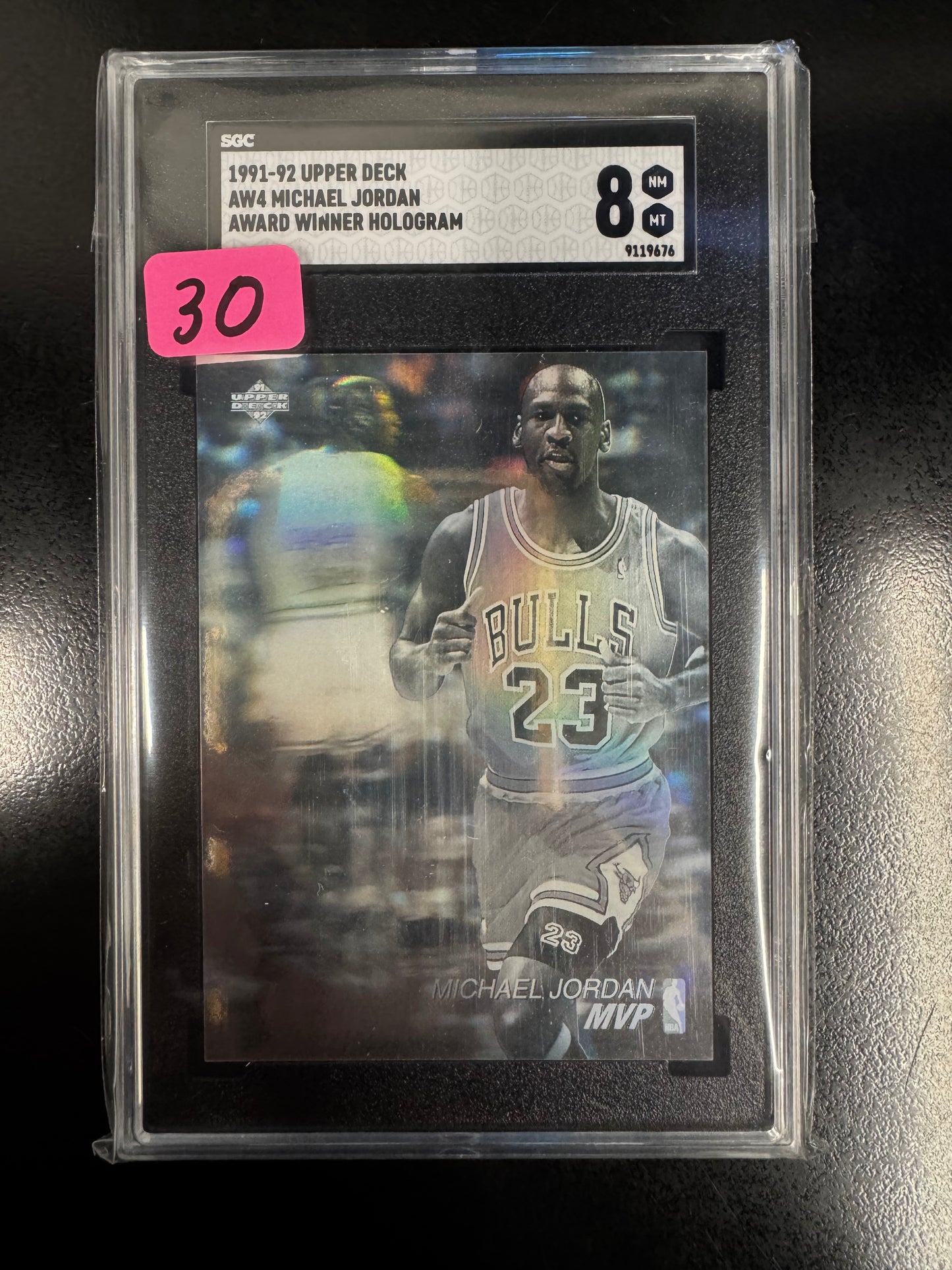 1991-92 Upper Deck Michael Jordan AW4 holo
