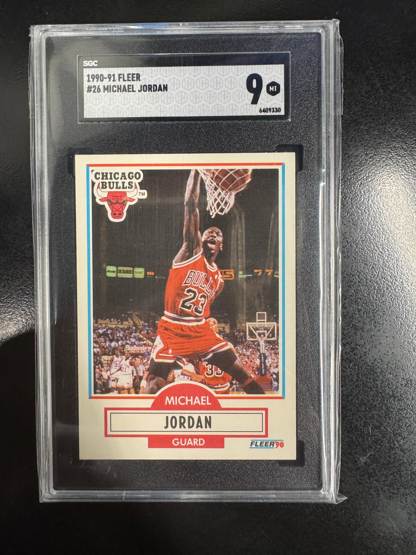 1990-91 Fleer Michael Jordan #26
