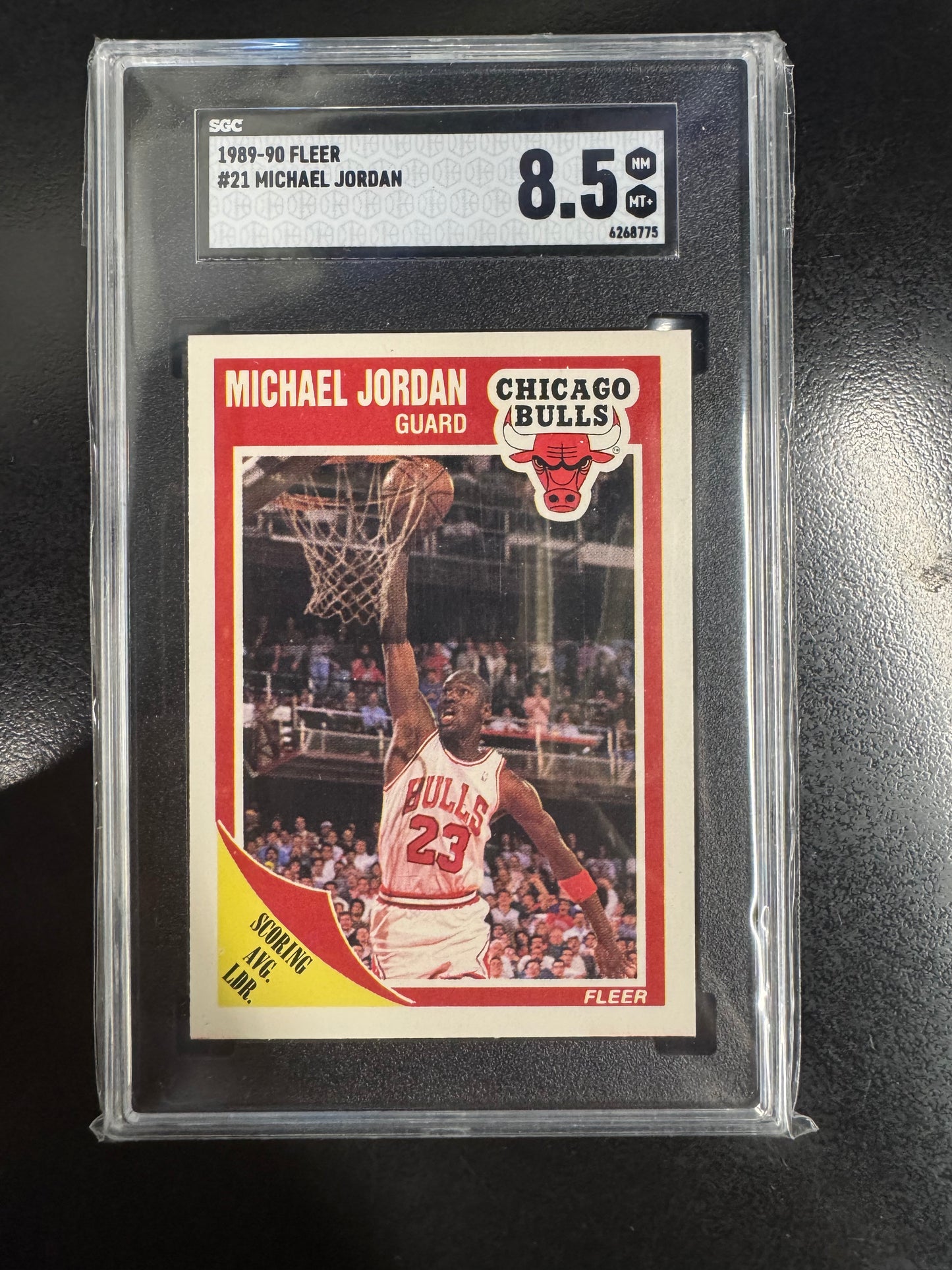 1989-90 Fleer Michael Jordan #21