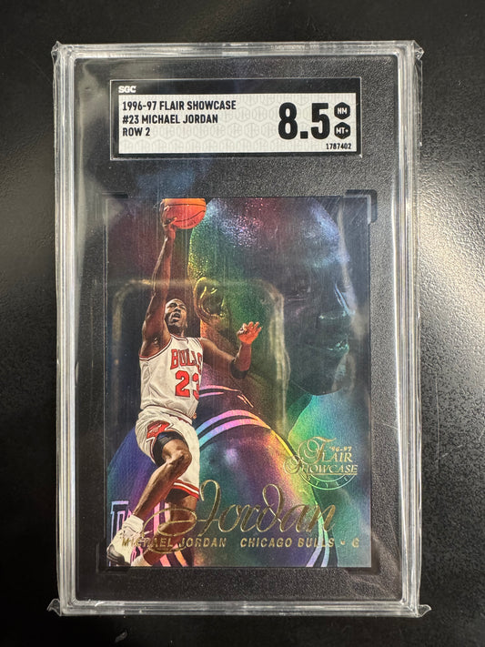 1996-97 Flair Showcase Michael Jordan #23