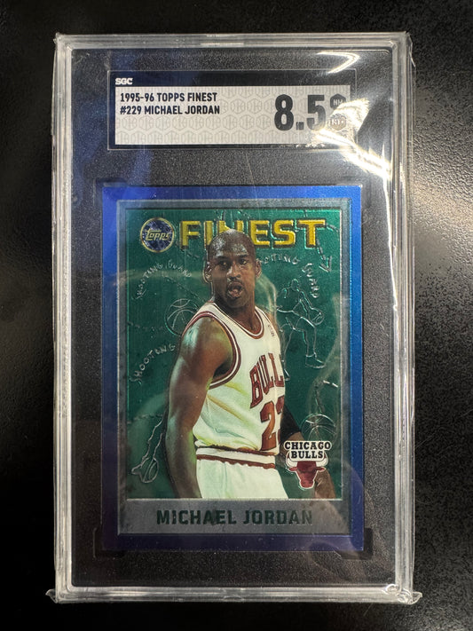 1995-96 Topps Finest Michael Jordan #229