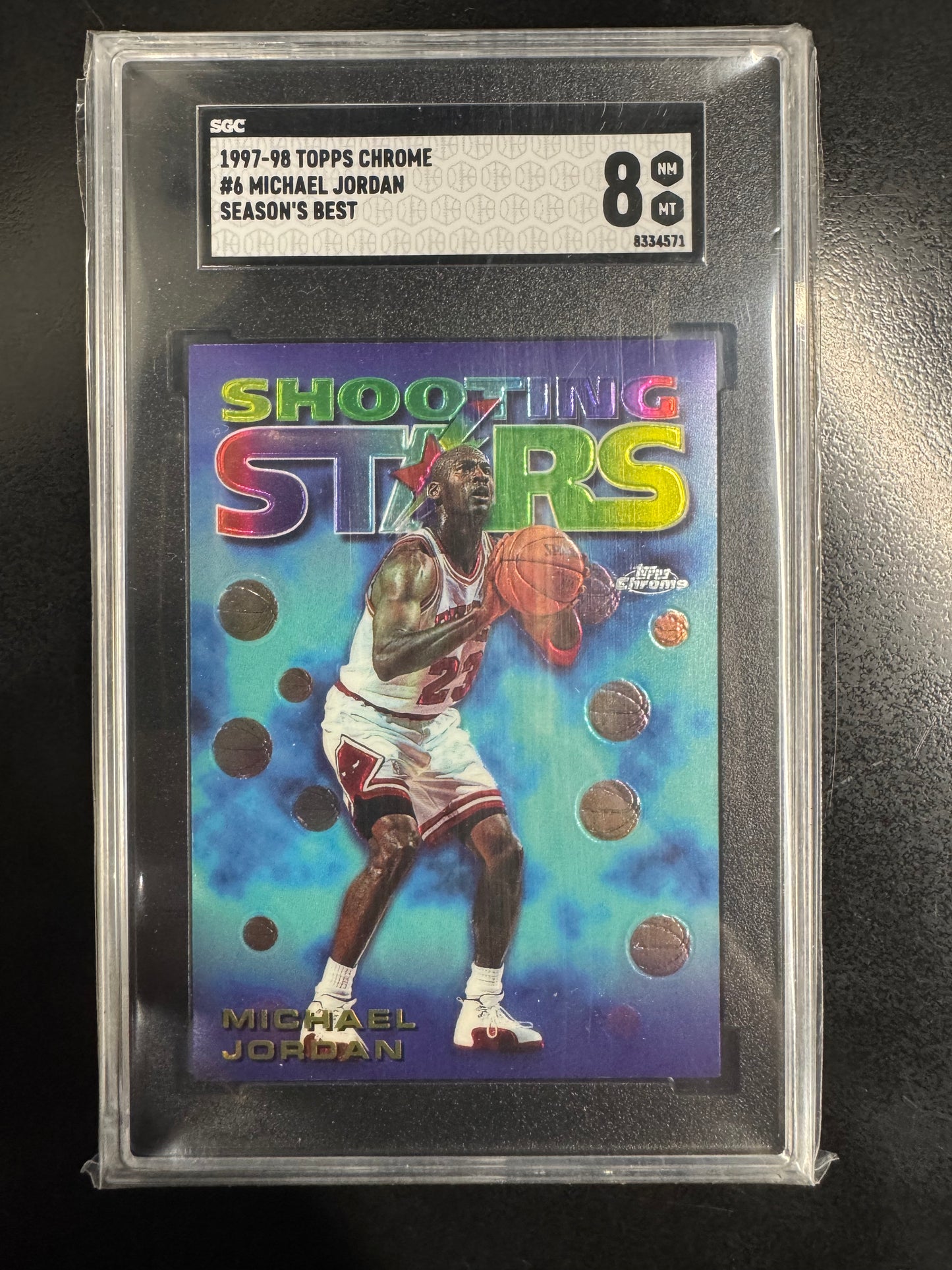 1997-98 Topps Chrome Jordan #6