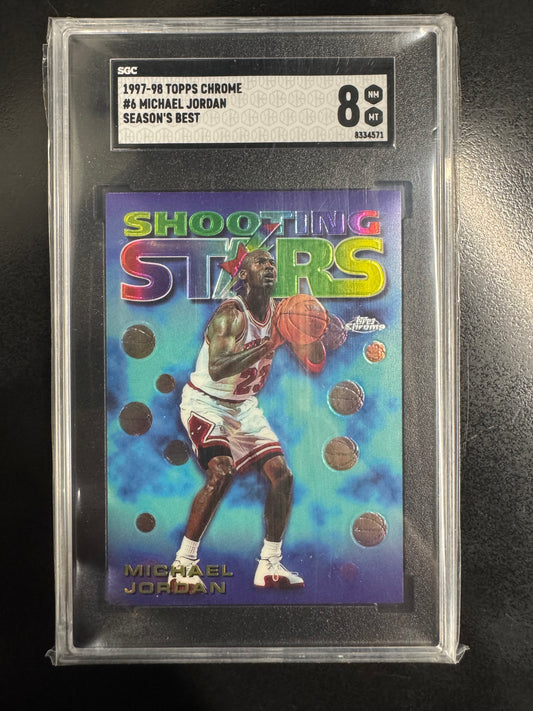 1997-98 Topps Chrome Jordan #6