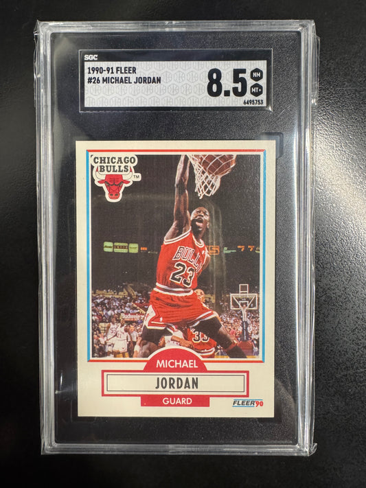 1990-91 Fleer Jordan #26