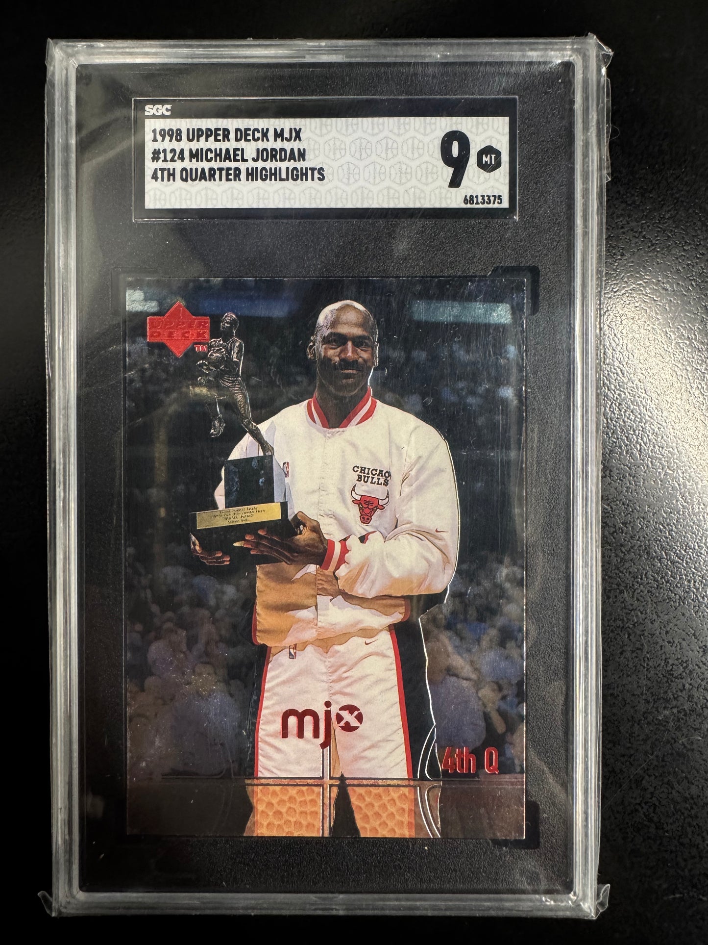 1998 UD MJX Michael Jordan #124