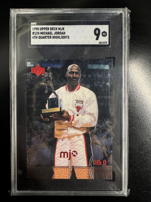 1998 UD MJX Michael Jordan #124
