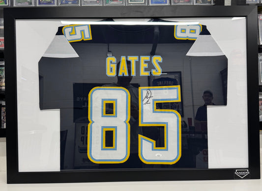 Antonio Gates Autographed Framed Jersey