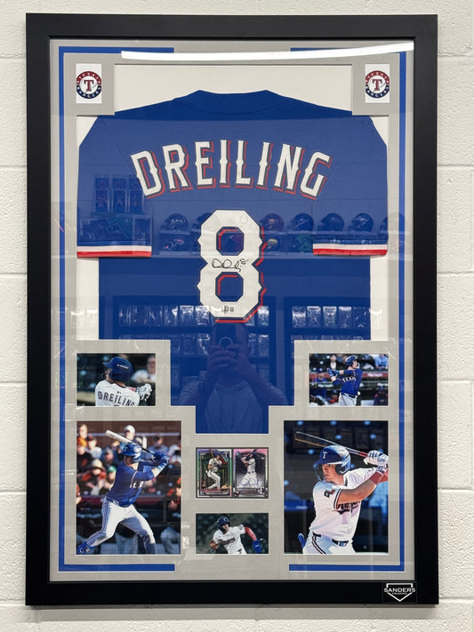 Dylan Dreiling Autographed Framed Jersey