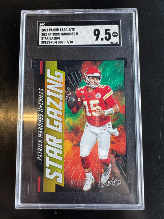 2021 Absolute Patrick Mahomes Star Gazing 07/10