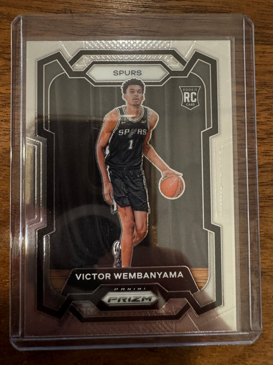 Panini 2023-24 Prizm Basketball Victor Wembanyama Rookie Base #136