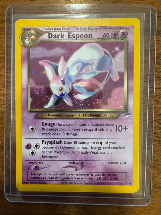 Dark Espeon 4/105 Neo Destiny Holo