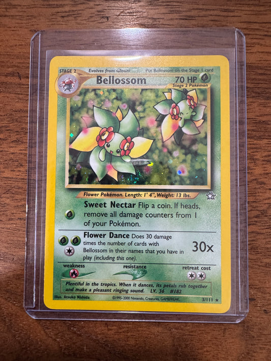 Pokemon Bellossom 3/111 holo