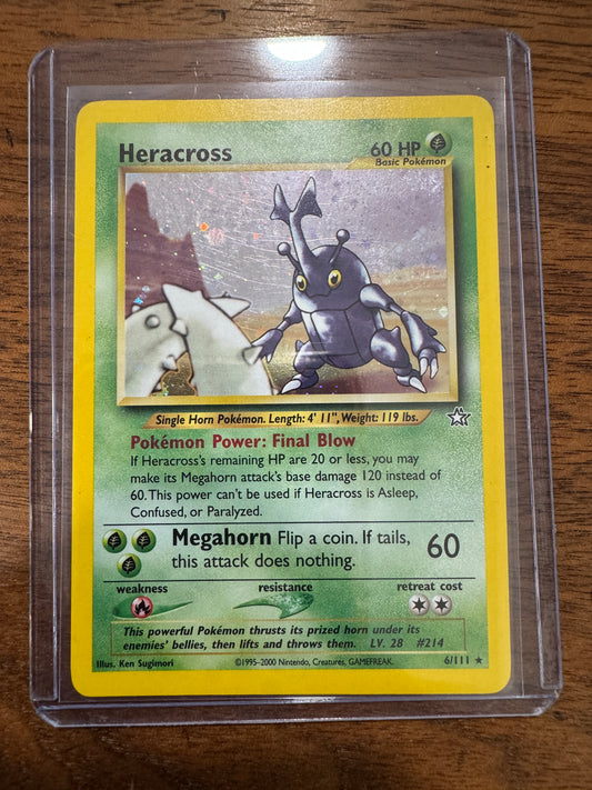 Pokemon Heracross 6/111 Holo