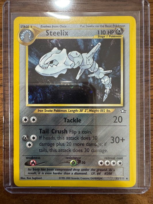 Pokémon Steelix 15/111 Neo Genesis Holo