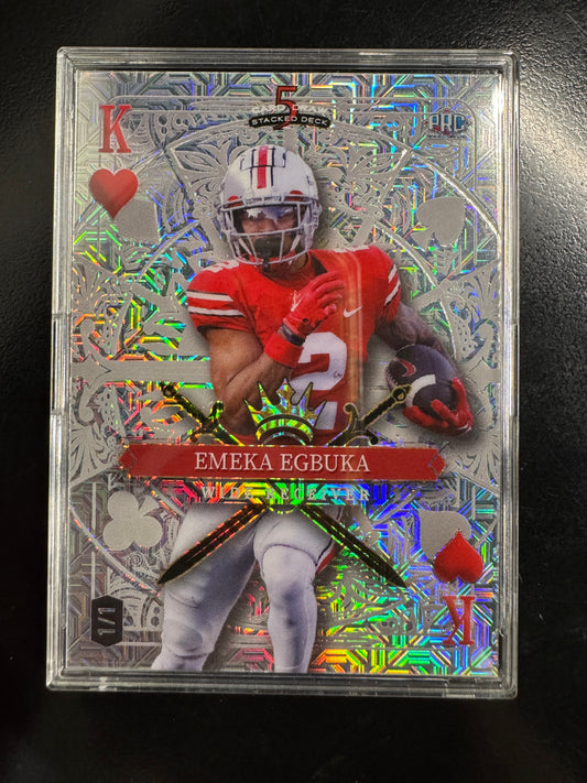 Wild Card Football - Emeka Egbuka - 1/1 King