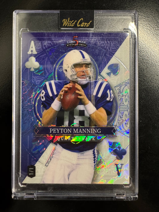 Payton Manning Wild Card 1/1 Ace