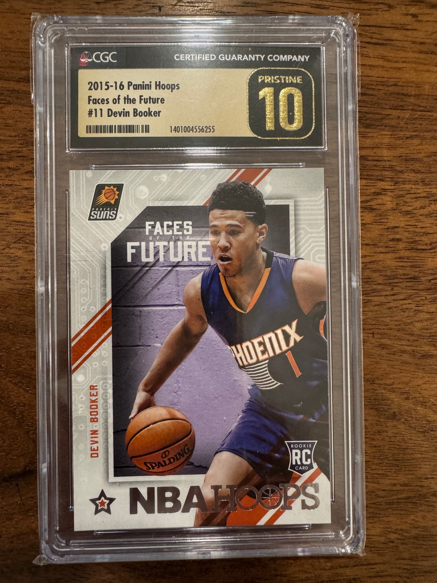 Devin Booker 2015 Panini Hoops #11 Faces of the Future Rookie RC Pristine 10