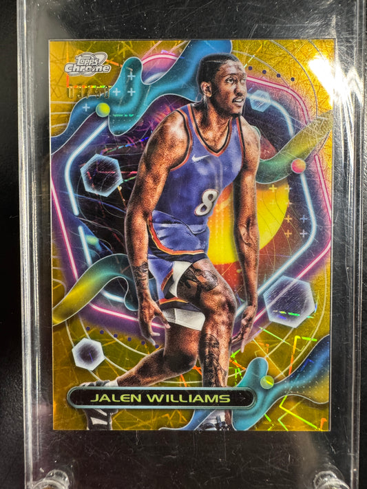 2024 Topps Jalen William /50  #87