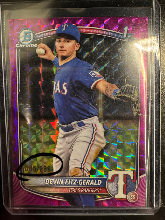 2025 Bowman Devin Fitz-gerald /299