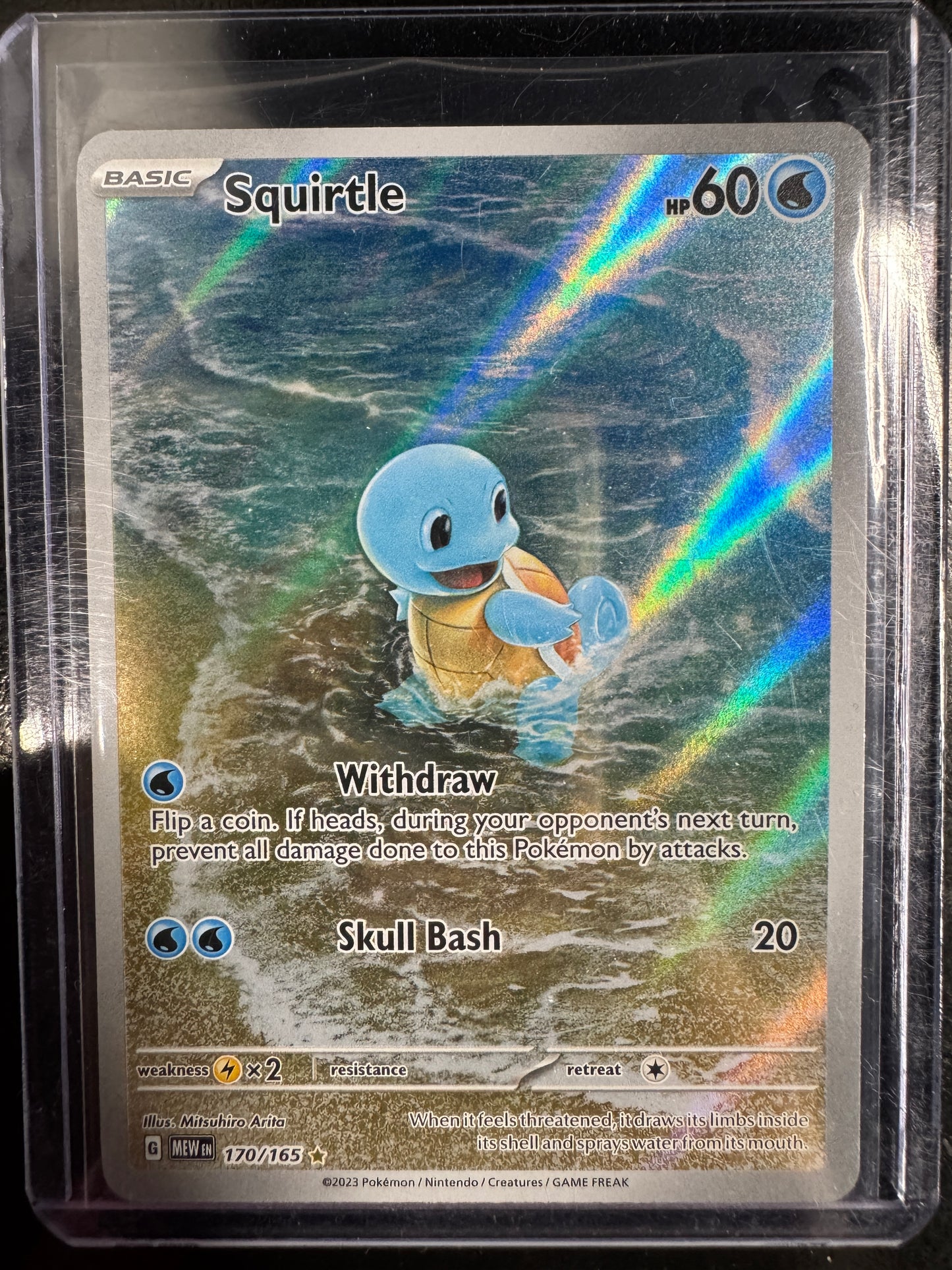 Pokemon Squirtle 170/165