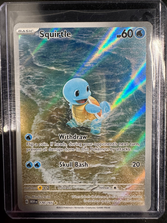 Pokemon Squirtle 170/165