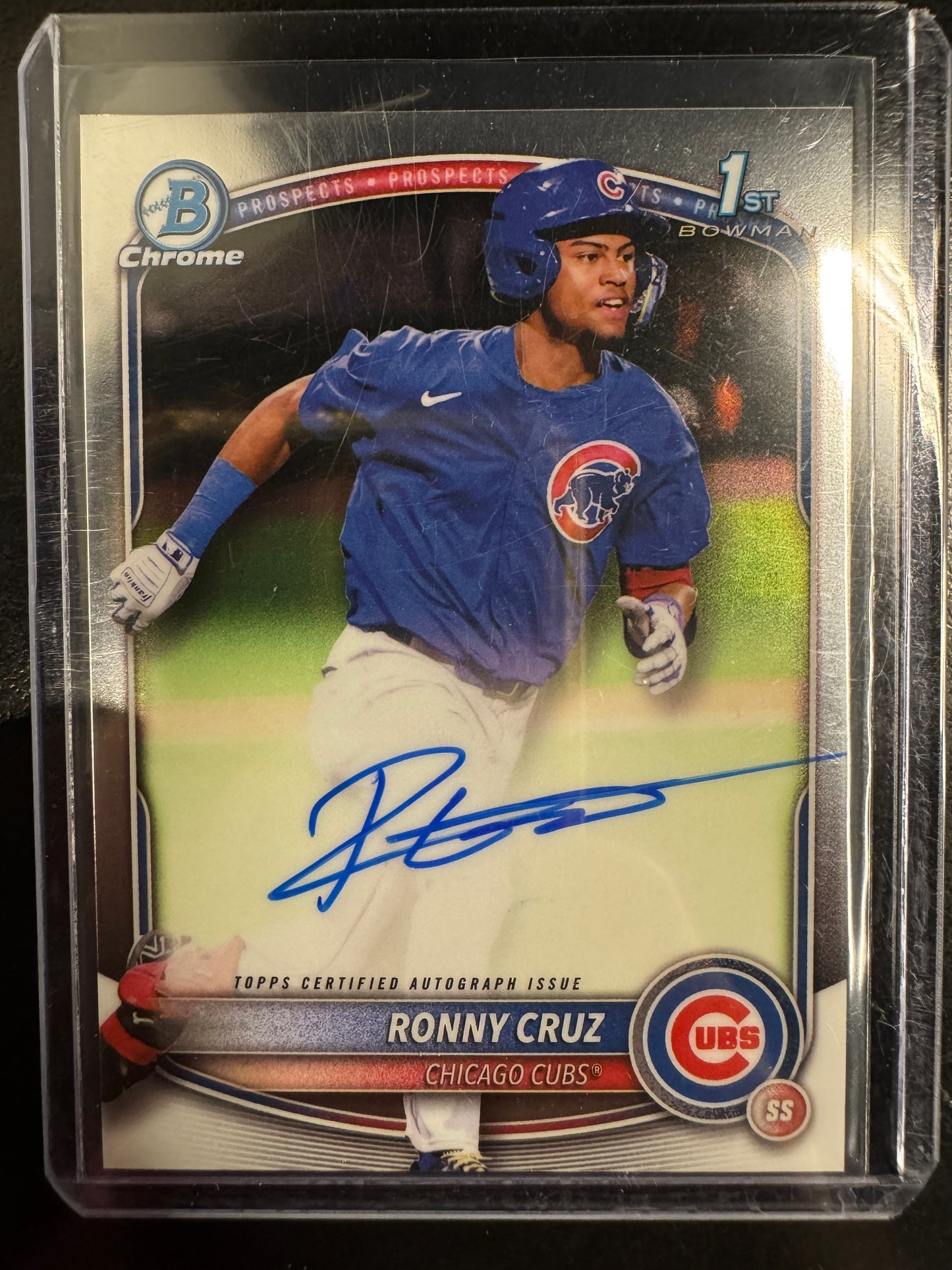 2025 Bowman Chrome Ronny Cruz Auto CPA-RCR