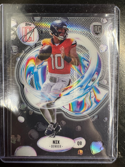 2025 Topps Bo Nix F-4