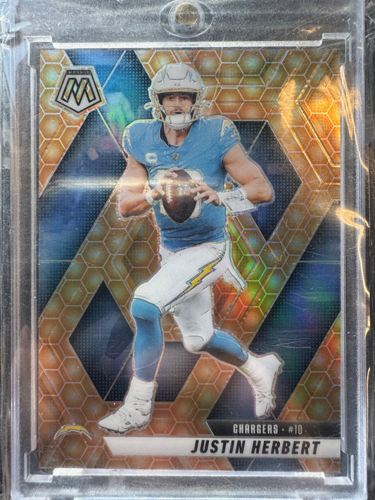 2025 Mosaic Justin Herbert #80 Honeycomb
