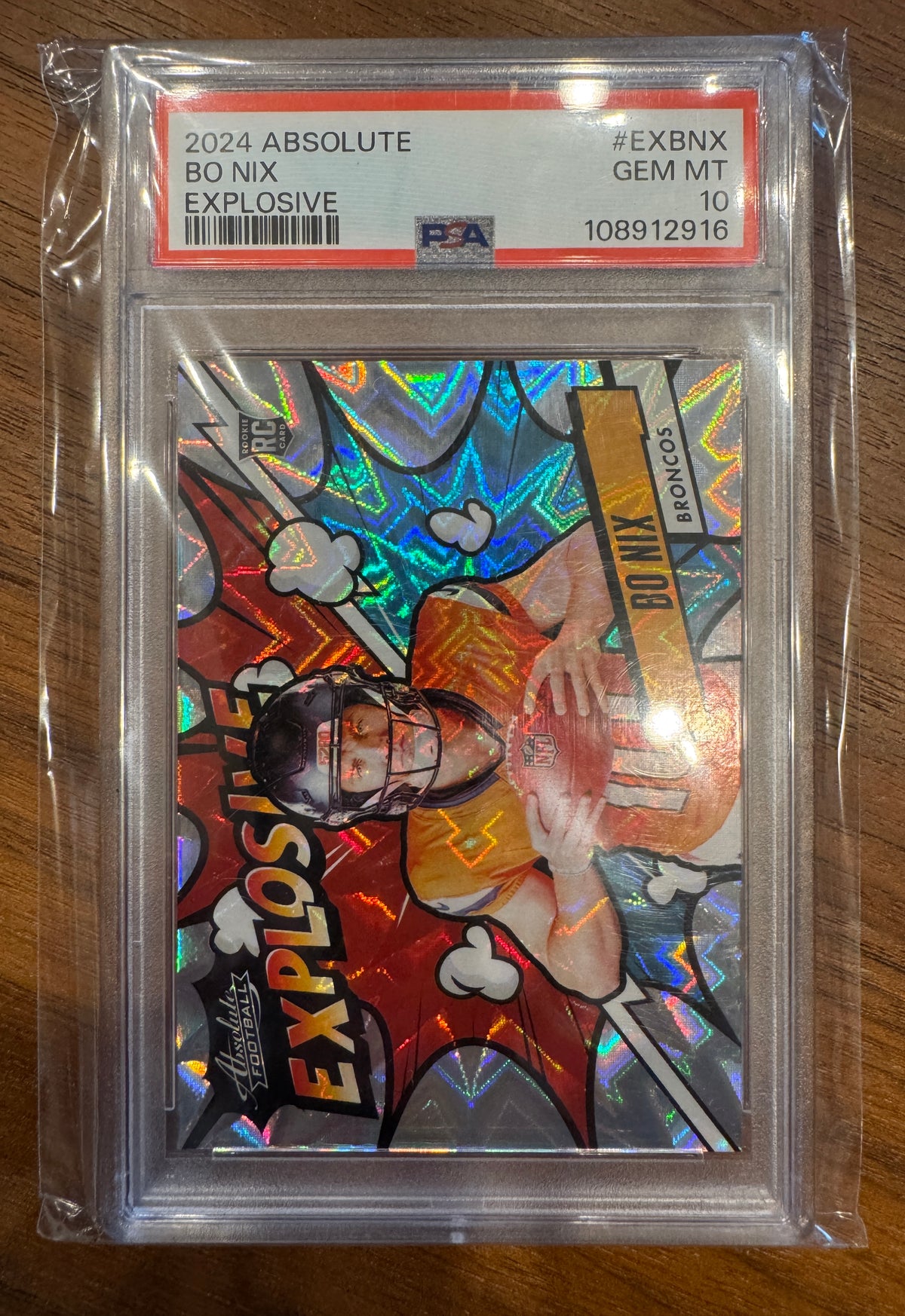 2024 PANINI ABSOLUTE EXPLOSIVE #EXBNX BO NIX ROOKIE RC PSA 10