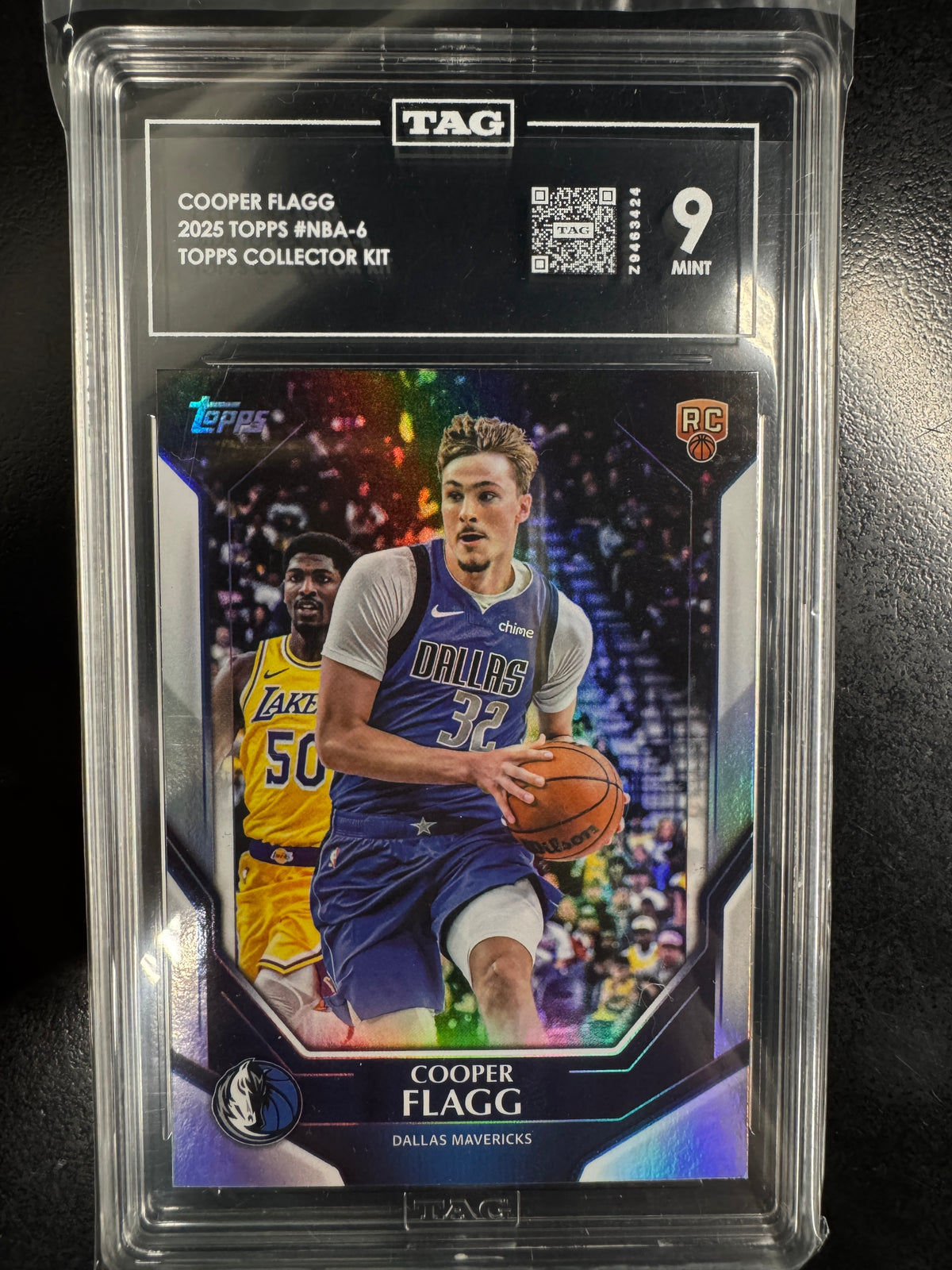 2025 Topps Collector Kit Cooper Flag #nba-6 TAG 9